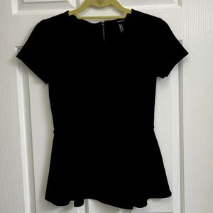 Pretty forever 21 peplum top